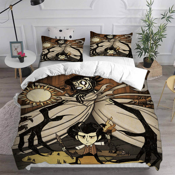 Don't Starve Cosplay Bedding Sets Duvet Cover Halloween Comforter Sets