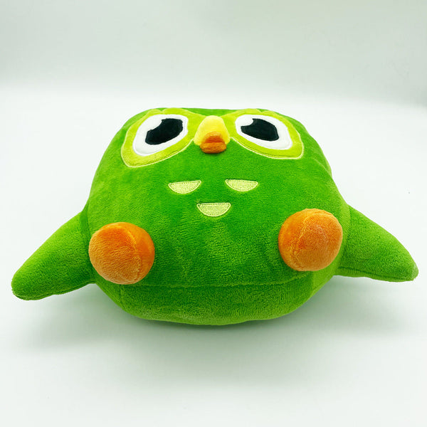 Duo Plushie Green Owl Plush Toy Stuffed Doll Birthday Holiday Gifts for Kids