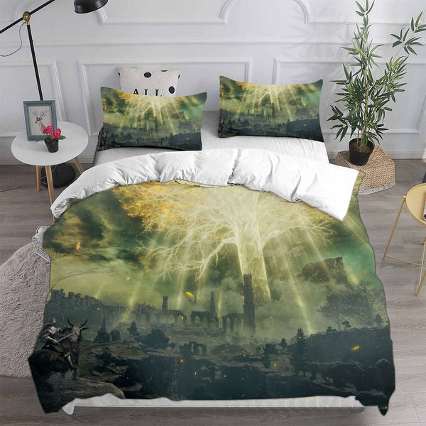 Elden Ring Cosplay Bedding Sets Duvet Cover Halloween Comforter Sets