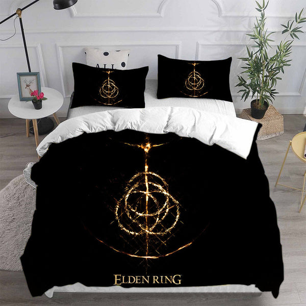 Elden Ring Cosplay Bedding Sets Duvet Cover Halloween Sets