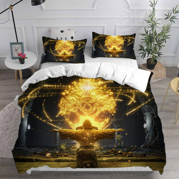 Elden Ring Cosplay Bedding Sets Duvet Cover Halloween Sets