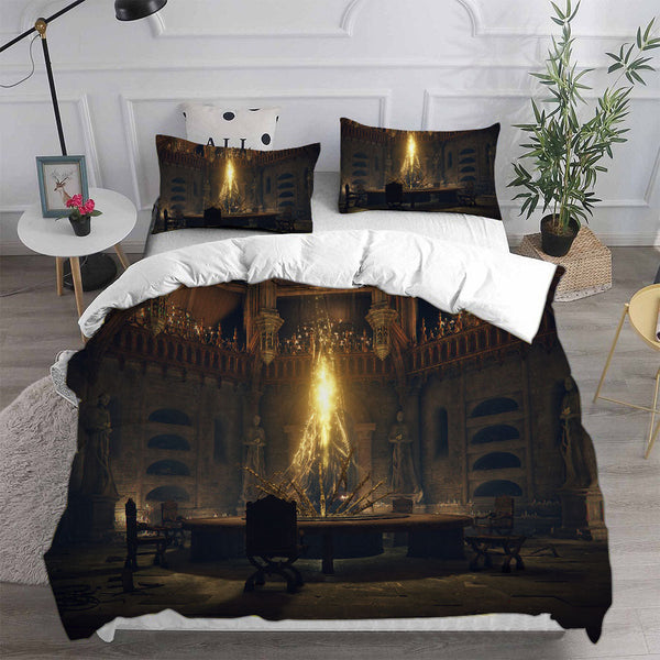Elden Ring Cosplay Bedding Sets Duvet Cover Halloween Sets