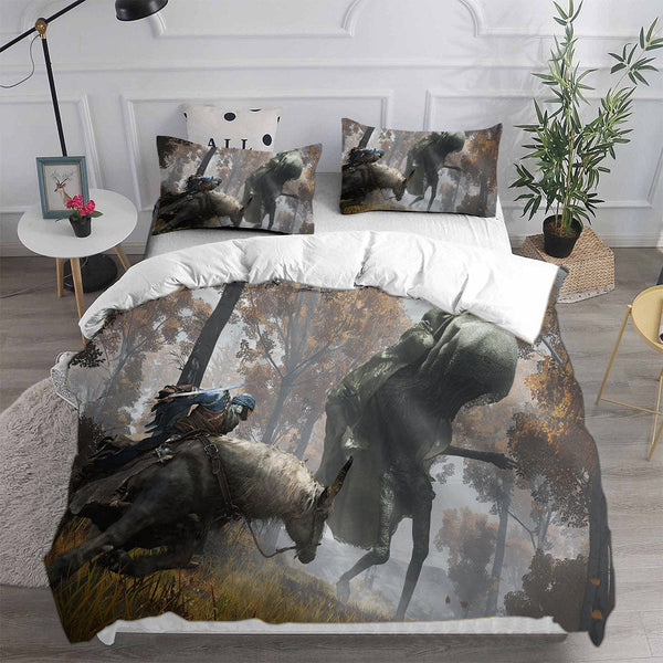 Elden Ring Cosplay Bedding Sets Duvet Cover Halloween Comforter Sets
