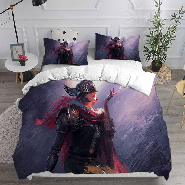 Elden Ring Cosplay Bedding Sets Duvet Cover Halloween Comforter Sets