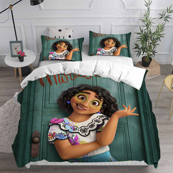 Encanto Cosplay Bedding Sets Duvet Cover Halloween Comforter Sets