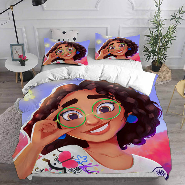 Encanto Mirabel Bed Set Cosplay Duvet Cover Comforter Sets