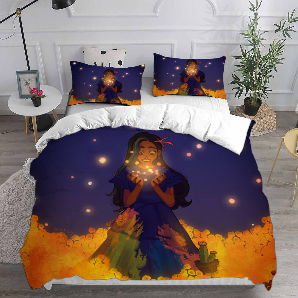 Encanto Mirabel Bedding Sets Cosplay Duvet Cover Halloween Comforter Sets