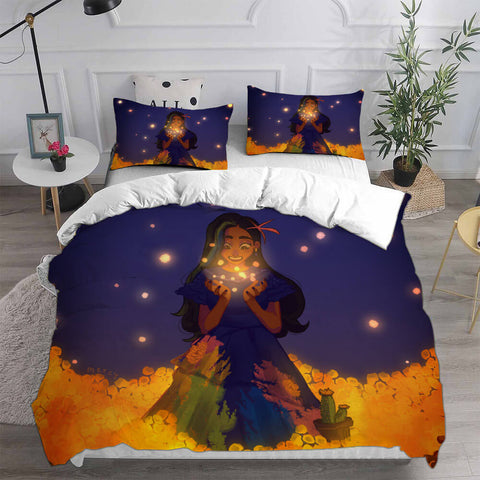 Encanto Mirabel Bedding Sets Cosplay Duvet Cover Halloween Comforter Sets