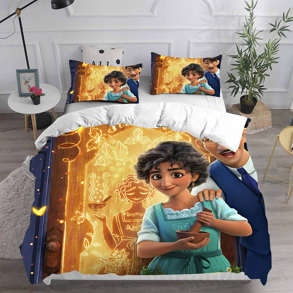 Encanto Cosplay Bedding Sets Duvet Cover Halloween Comforter Sets