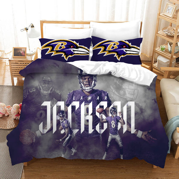 Football Rugby Team Cosplay Bedding Sets Duvet Cover Halloween Comforter Sets