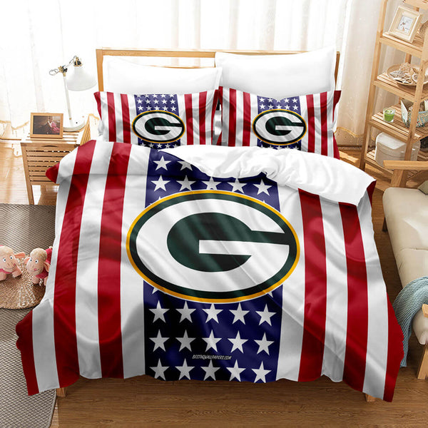 Football Rugby Team Cosplay Bedding Sets Duvet Cover Halloween Comforter Sets