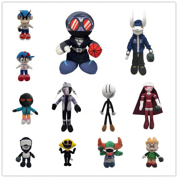 Friday Night Funkin Plush Toy Soft Stuffed Doll Birthday Holiday Gifts