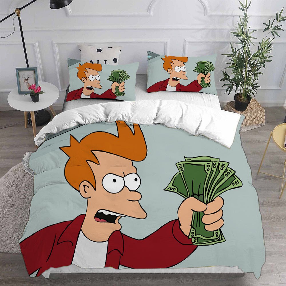 Futurama Season 1 Cosplay Bedding Sets Duvet Cover Halloween Comforter Sets