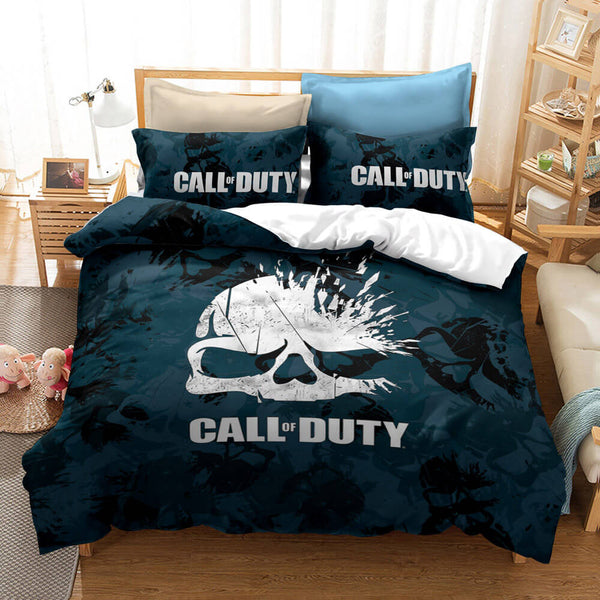 Game Call of Duty Cosplay Duvet Cover Set Halloween Quilt Cover