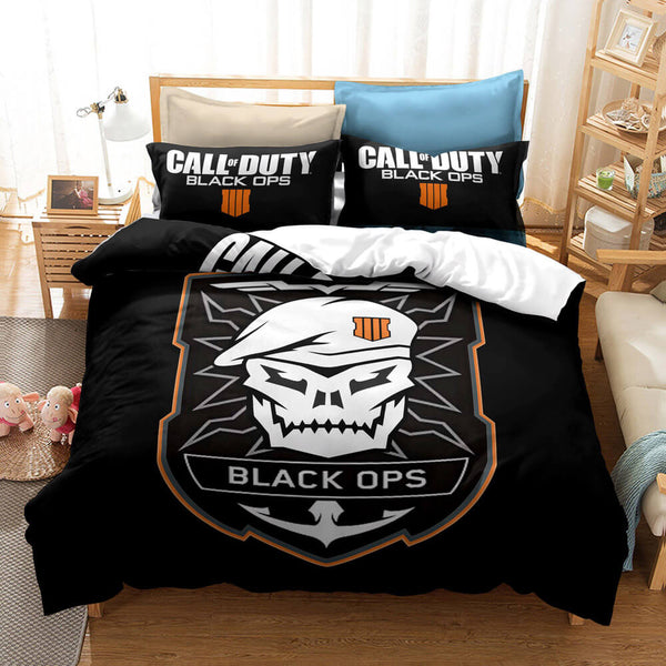Game Call of Duty Cosplay Duvet Cover Set Halloween Quilt Cover