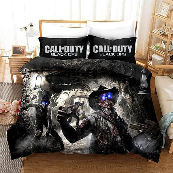 Game Call of Duty Cosplay Duvet Cover Set Halloween Quilt Cover