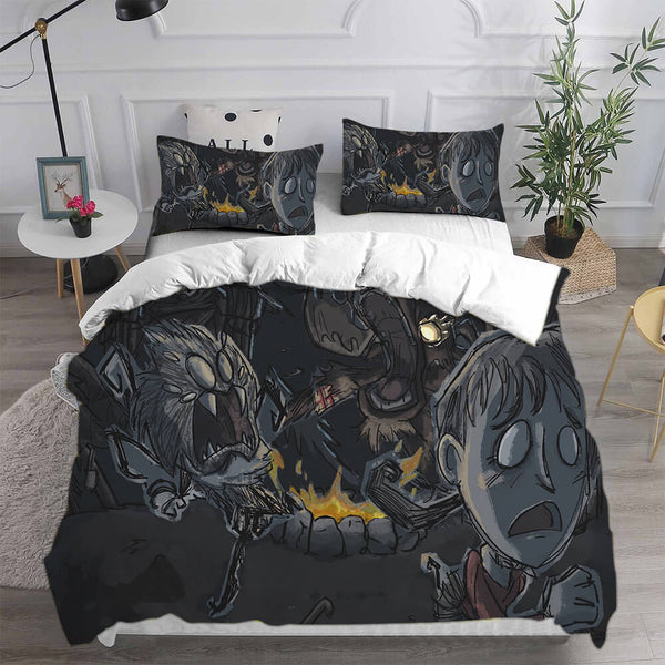 Game Don't Starve Cosplay Bedding Sets Duvet Cover Halloween Comforter Sets