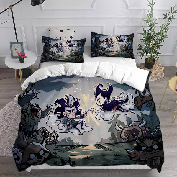 Game Don't Starve Cosplay Bedding Sets Duvet Cover Halloween Comforter Sets