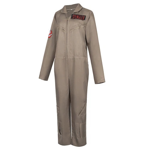 Ghostbusters Dr Stantz Spengler Cosplay Jumpsuits Belt Costume Halloween Suits
