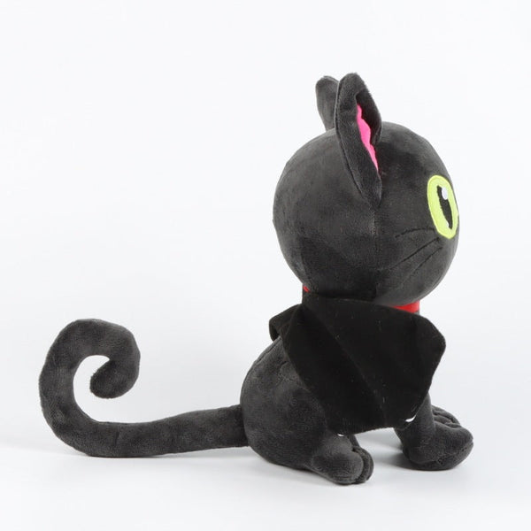Halloween Bat Cat Plush Toy Soft Stuffed Animal Doll Birthday Holiday Gifts for Kids