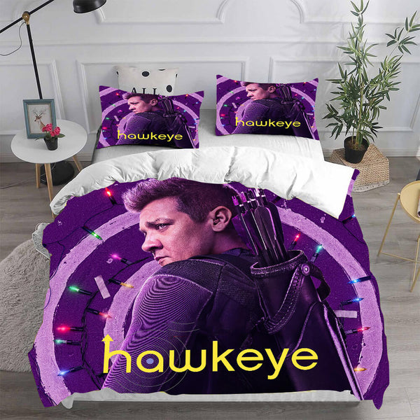 Hawkeye Cosplay Bedding Sets Duvet Cover Halloween Comforter Sets