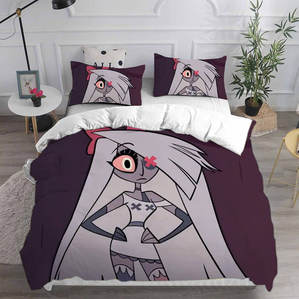 Hazbin Hotel Cosplay Bedding Sets Duvet Cover Halloween Comforter Sets