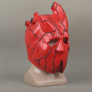 Heart Shaped Horror Mask Anime Dorohedoro Heart Headgear  Halloween Cosplay Props