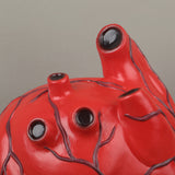 Heart Shaped Horror Mask Anime Dorohedoro Heart Headgear  Halloween Cosplay Props