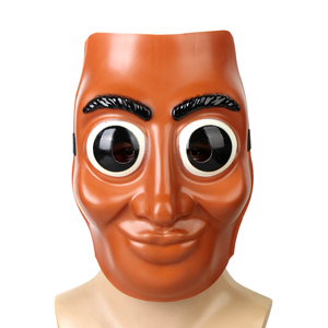 Italian Brainrot Tung Tung Tung Sahur Face Masks Halloween Mask Plastic
