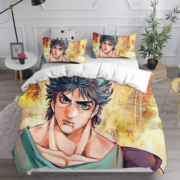 JoJo's Bizarre Adventure Stone Ocean Cosplay Bedding Sets Duvet Cover Halloween Comforter Sets