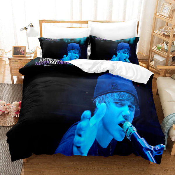 Justin Bieber Cosplay Bedding Sets Duvet Cover Halloween Comforter Sets