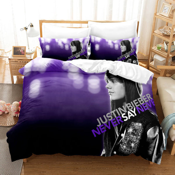 Justin Bieber Cosplay Bedding Sets Duvet Cover Halloween Comforter Sets