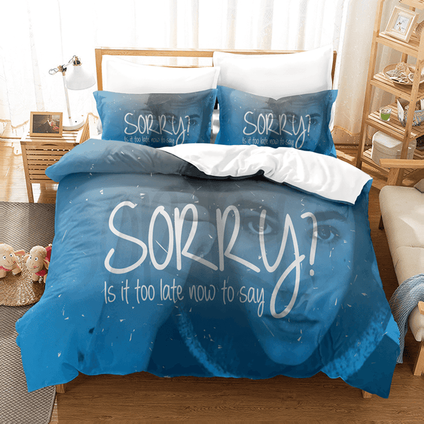 Justin Bieber Cosplay Bedding Sets Duvet Cover Halloween Comforter Sets