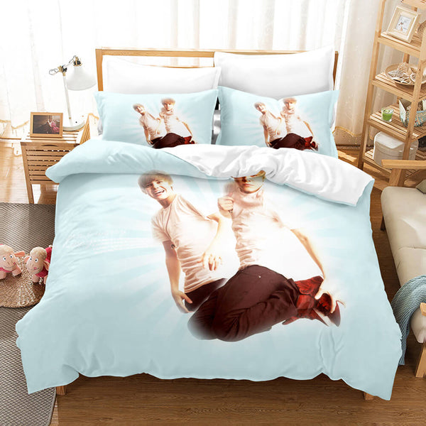 Justin Bieber Cosplay Bedding Sets Duvet Cover Halloween Comforter Sets