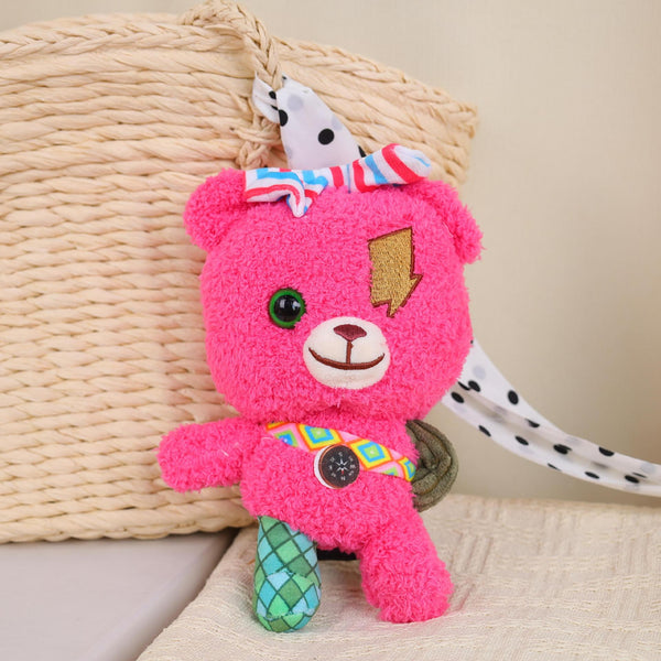 Lost Ollie Pink Bear Plush Toy Soft Stuffed Doll Birthday Holiday Gifts