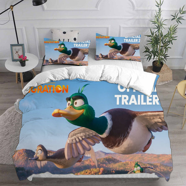 MIGRATION Bedding Sets Bed Quilt Cover Pillow Case Halloween Cosplay Comforter Sets