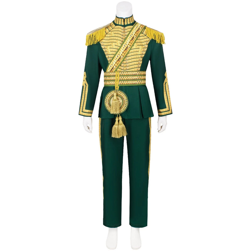 Evil Witch Wizard the Prince Fiyero Cosplay Costume Halloween Fancy Dress Outfit