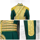 Evil Witch Wizard the Prince Fiyero Cosplay Costume Halloween Fancy Dress Outfit