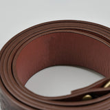 Medieval Vintage Embossed Leather Renaissance Knight Belt O Ring Costume Belts