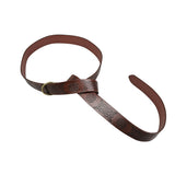 Medieval Vintage Embossed Leather Renaissance Knight Belt O Ring Costume Belts