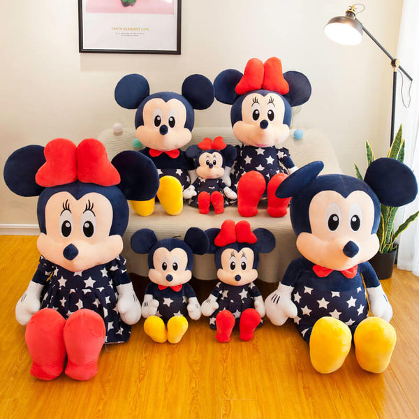 Mickey Minnie Mouse Cosplay Plush Toy Halloween Doll