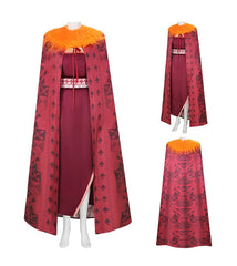 Moana 2 Matangi Dress Cloak Robe Halloween Cosplay Fancy Dress Carnival Suits