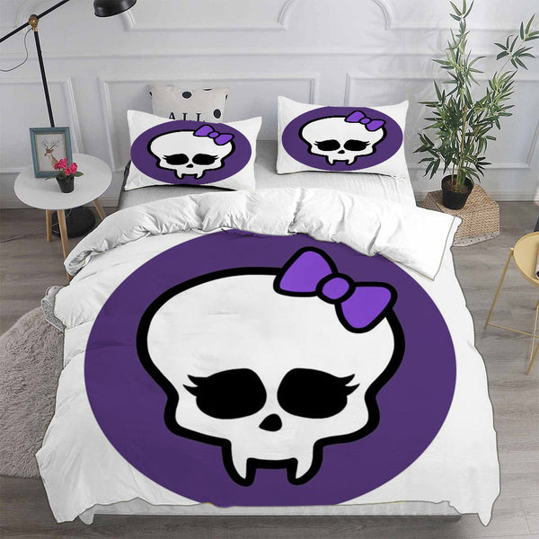 Monster High Bedding Sets Duvet Cover Halloween Cosplay Comforter Sets