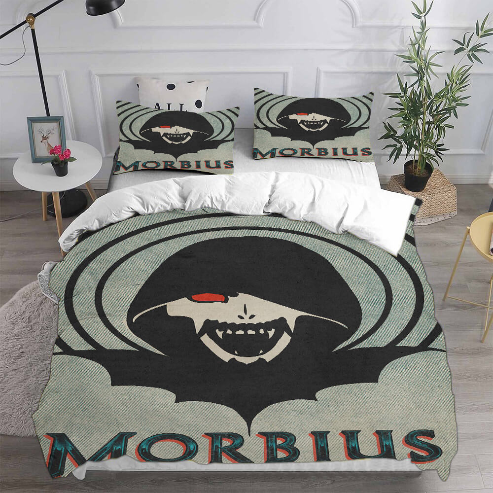 Morbius Cosplay Bedding Sets Duvet Cover Halloween Comforter Sets