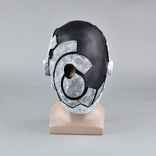 Murderbot Diaries Cosplay Mask Full Head Halloween Masquerade Helmet Props Latex