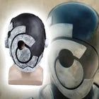 Murderbot Diaries Cosplay Mask Full Head Halloween Masquerade Helmet Props Latex