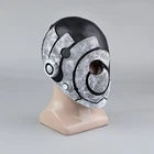 Murderbot Diaries Cosplay Mask Full Head Halloween Masquerade Helmet Props Latex