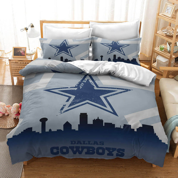 NFL Rugby Team Cosplay Bedding Set Duvet Cover Halloween Bed Sheets