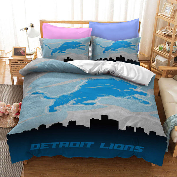 National Football League Rugby Team Cosplay Bedding Set Duvet Cover Halloween Bed Sheets
