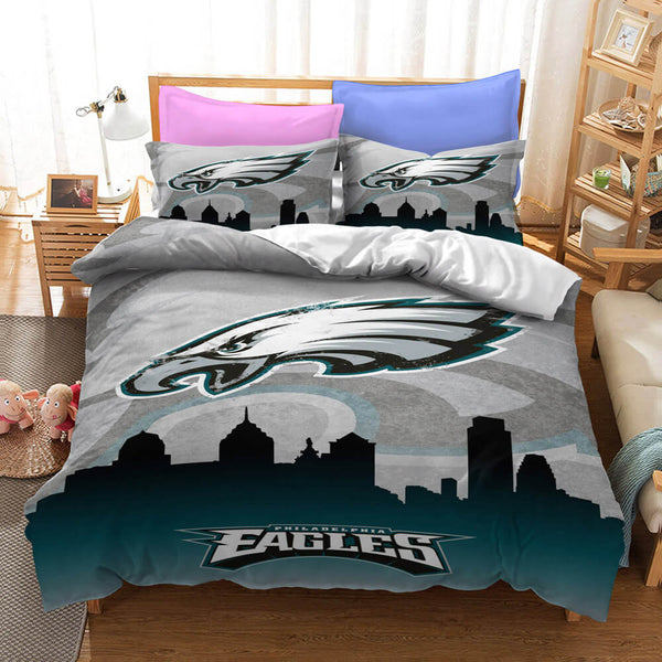 National Football League Rugby Team Cosplay Bedding Set Duvet Cover Halloween Bed Sheets